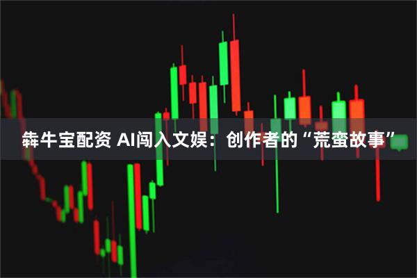 犇牛宝配资 AI闯入文娱：创作者的“荒蛮故事”