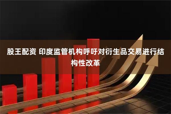 股王配资 印度监管机构呼吁对衍生品交易进行结构性改革